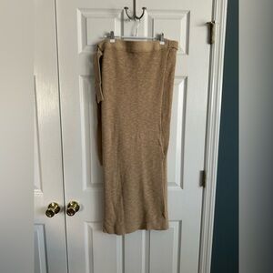 FP Beach sweater wrap skirt